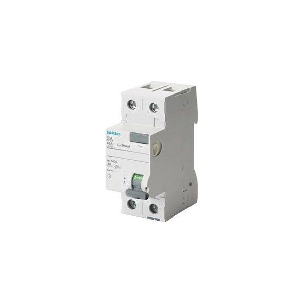 Siemens 5SV4612-0 2x25A 300mA Kaçak Akım Rölesi