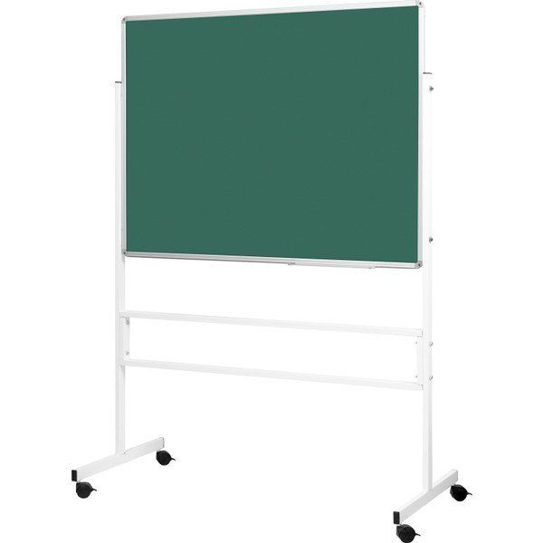 Cannon Penguen Mobil Ayaklı Çift Yüzlü Yeşil Kumaşlı 90x120 cm Pano