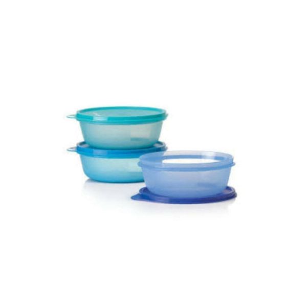 Tupperware 3 Parça 600 ml Üç Şekerpare Saklama Kapları