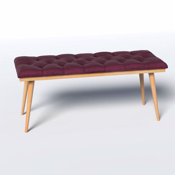 Bimossa Z2010 Arden Ahşap-Bordo Bench