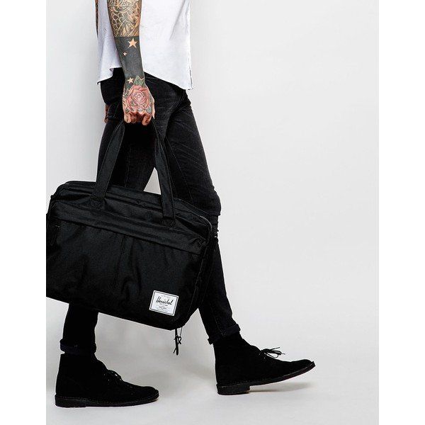 Herschel Bowen Duffle Tech Siyah Seyahat Çantası