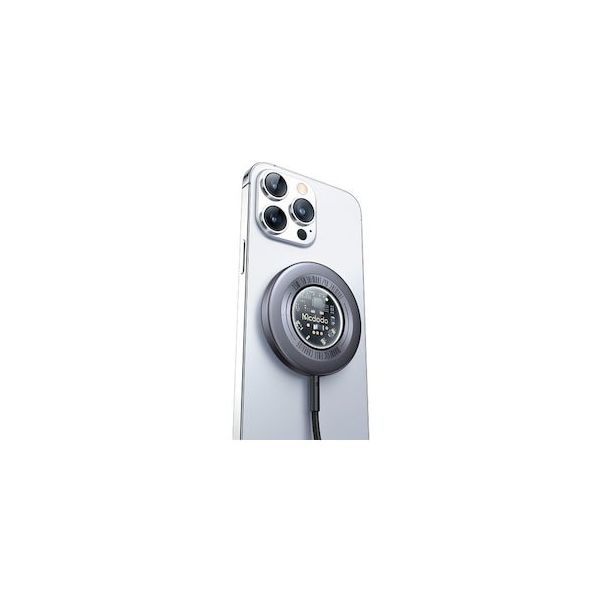 Mcdodo Ch-2330 15W Koyu Gri Magsafe Hızlı Şarj Cihazı