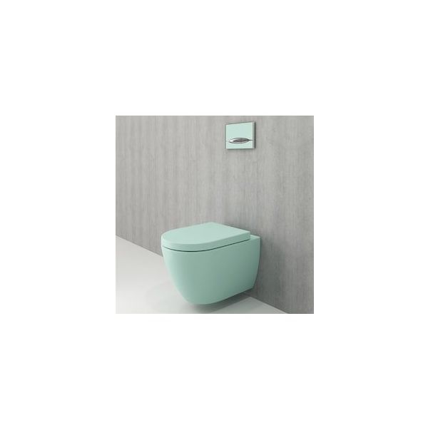 Bocchi 1295-033-0128 Mat Mint Yeşil Venezia Rimless Asma Klozet