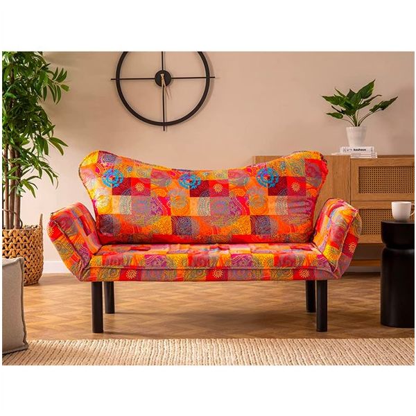 Pafu Chatto Patchwork İkili Koltuk