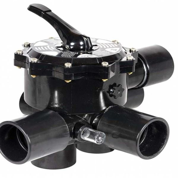 Gemaş 75 mm Yandan Yapıştırma Çıkışlı 6 Way Valves Çok Yollu Vana