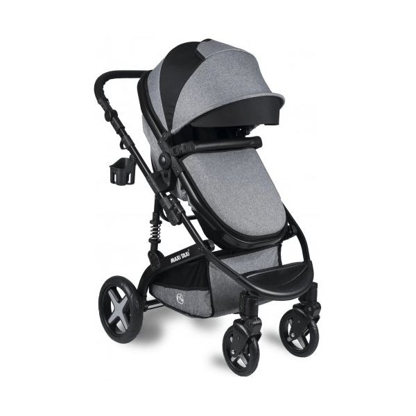 Maxi Taxi Fast Pro Cotton Grey Alüminyum Travel Sistem Bebek Arabası