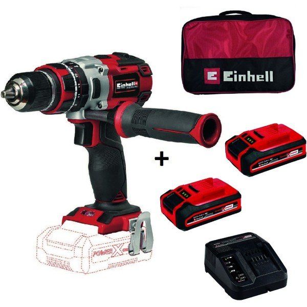 Einhell TE-CD 18 Li BL 2x3 Ah Akülü Darbeli Matkap