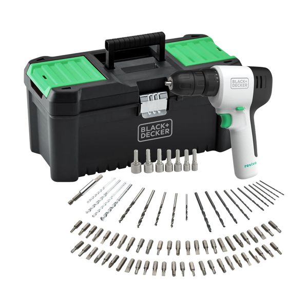 Black & Decker Black&Decker REVDD12ASTB Reviva 12 V Akülü Matkap