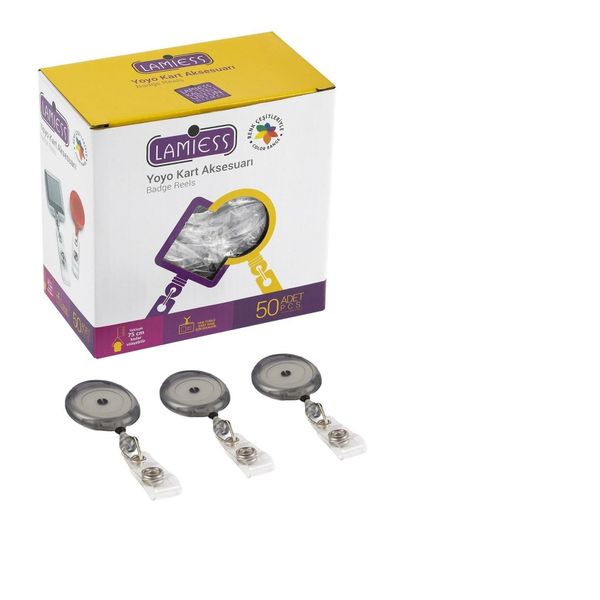 Lamiess LMS 351 Şeffaf Yuvarlak 50'li Yoyo