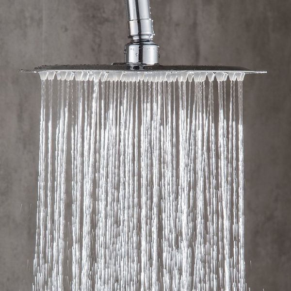 Fause KTD104 Kare Slim 304 Metal 40x40 cm Tepe Duş Başlığı