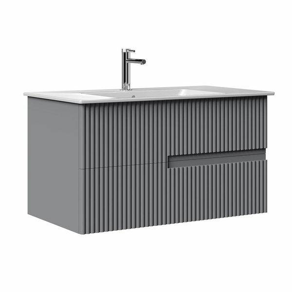 Orka Moonlight 90 cm Banyo Dolabı