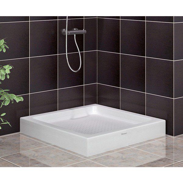 Shower Kare Monoblok 100x100 cm Duş Teknesi