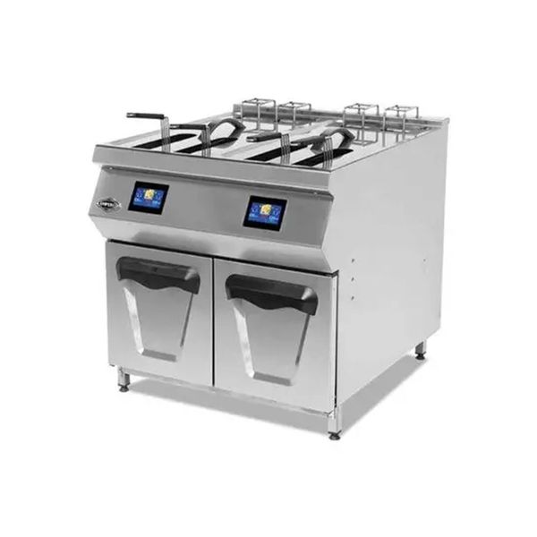 Empero EMP.PLS.ODFE.020 25+25 lt Asansörlü Yağ Dijital 80x90x85 cm Filtreli Hızlı Pişirme Fritözü