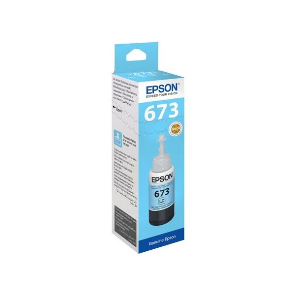 Epson T6735 C13T67354A Açık Mavi Orjinal Mürekkep