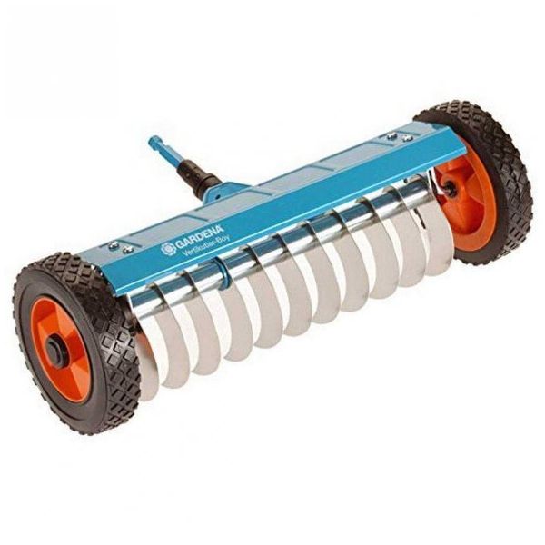Gardena 03395 C/S Tekerlekli Çim Havalandırma Tırmığı