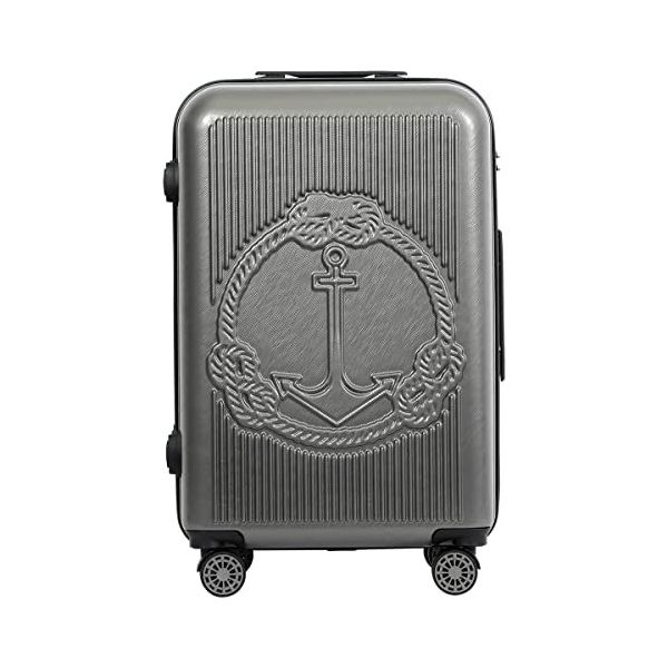 Biggdesign Ocean 28" Gri Büyük Boy Valiz