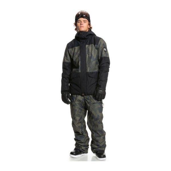 Quiksilver Mission Block JK Renkli Erkek Snowboard Ceketi