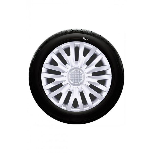 Alfa Romeo SKS-SJS 217 14 İnç 4 Adet Kırılmaz Jant Kapağı