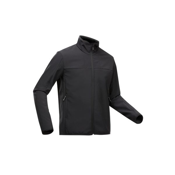 Decathlon Forclaz MT100 Siyah Erkek Softshell Mont