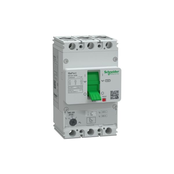 Schneider Electric Schneider G20B3A40 GoPact MCCB 200B 3P3D 40 Ayar Sahalı Şalter