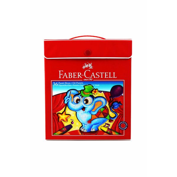 Faber Castell 36 Renk Plastik Çantalı Pastel Boya