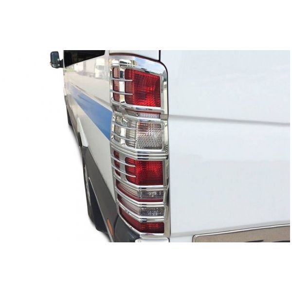 Omsa Mercedes Sprinter W906 Krom 2 Parça ABS 2006 ve Sonrası Stop Çerçevesi