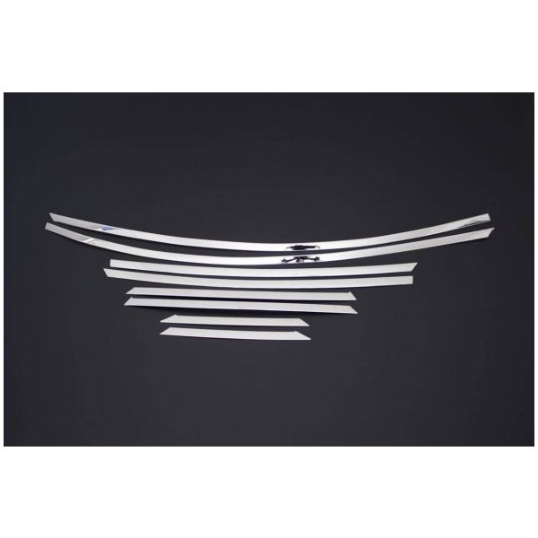Omsa Ford Focus 3 Sedan Krom Üst Cam 8 Parça 2010-2018 Arası Çerçeve