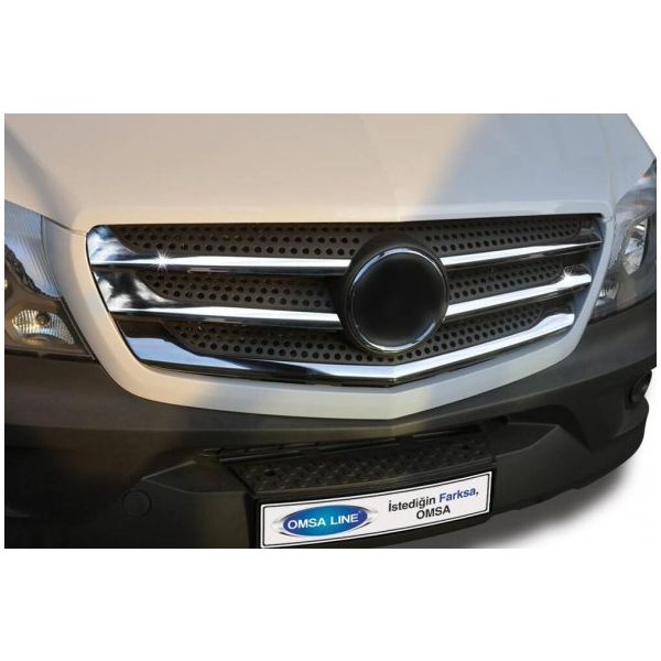 Omsa Mercedes Sprinter W906 5 Parça 2014-2018 Arası Krom Ön Panjur