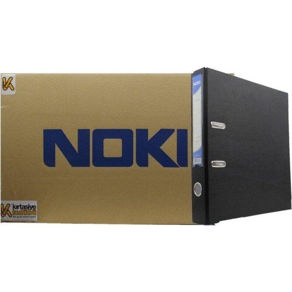 Noki 56412-190 Siyah 25'li Koli Dar Plastik Klasör