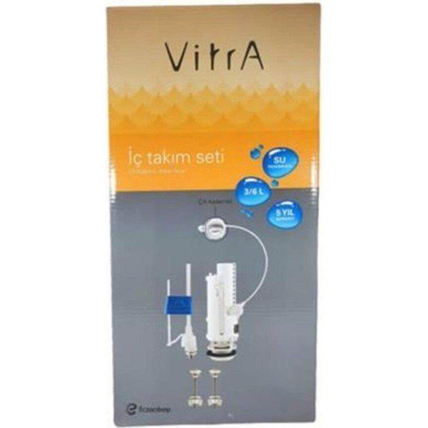 VitrA 330B2016 3-6 lt Çift Basmalı Rezervuar İç Takımı