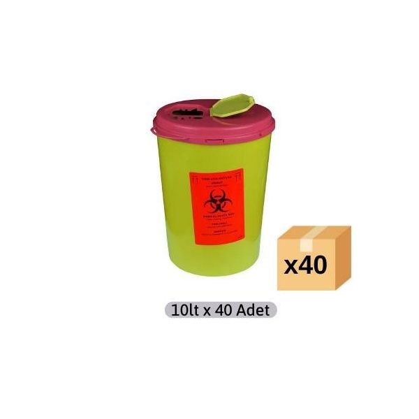 Metropolitan 40x10 lt Tıbbi Atık Kutusu