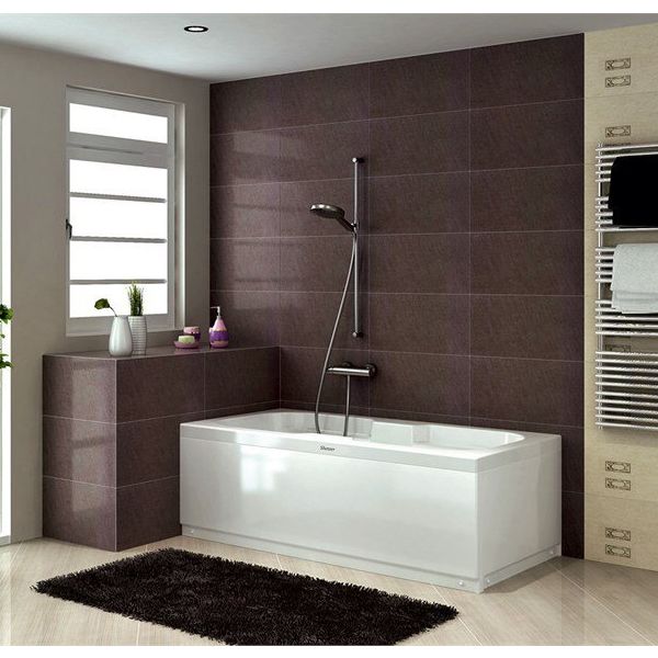 Shower Valencia 80x150 cm Kolluklu Düz Küvet