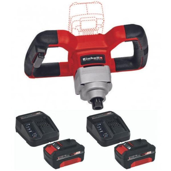 Einhell Te-Mx 18 Li - 18V 4Ah Akülü Boya ve Harç Mikseri