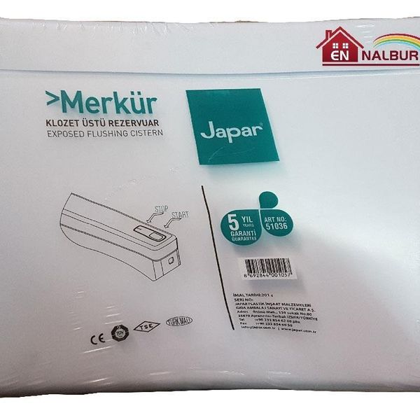 Japar 51036 Merkür Basma Rezarvuar
