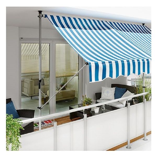 Sunfun Gri-Beyaz 300x130 cm Teleskopik Tente