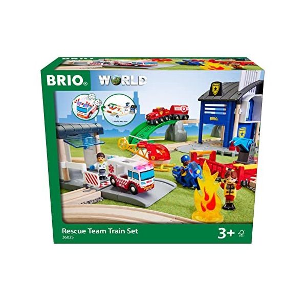 Brio 36025 Kurtarma Ekibi Tren Seti