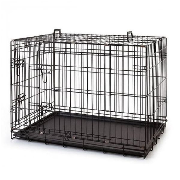 Atakan Petshop Siyah 107x71x78 cm Metal Kedi Köpek Kafesi