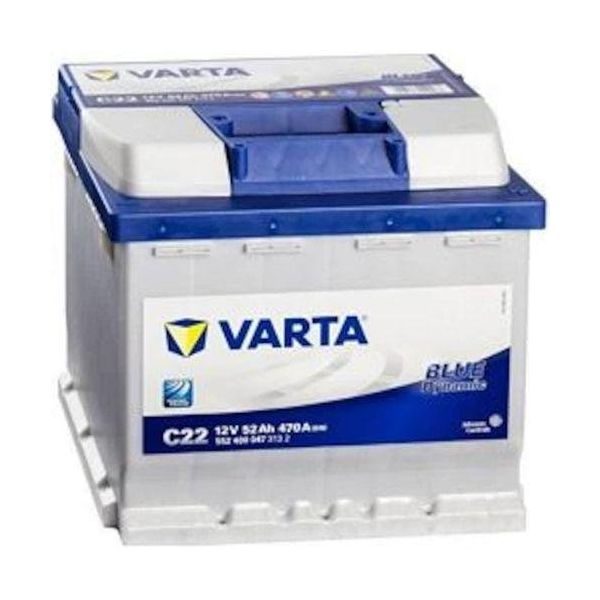 Varta C22 52 AH 12 V Akü