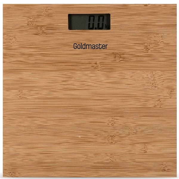 Goldmaster Dijital Bambu Banyo Baskülü Tartı