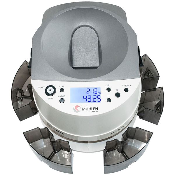 Mühlen Jet 5 Hızlı Bozuk Para Sayma Makinesi