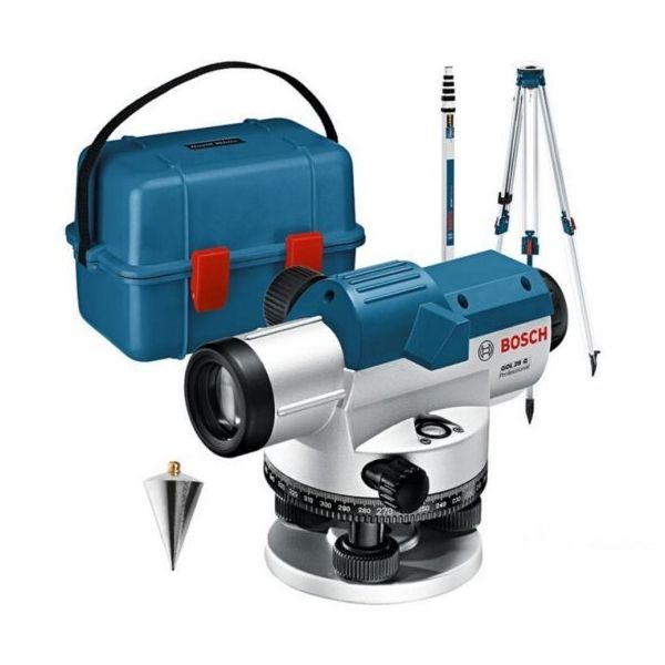 Bosch GOL 26 D BT 160 Tripo GR 500 Mira Gri Optik Nivelman