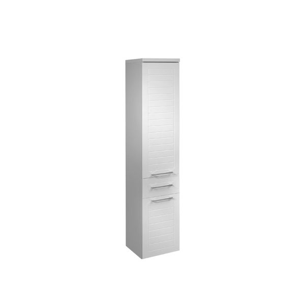 Orka Perge 35 cm Beyaz Banyo Boy Dolabı