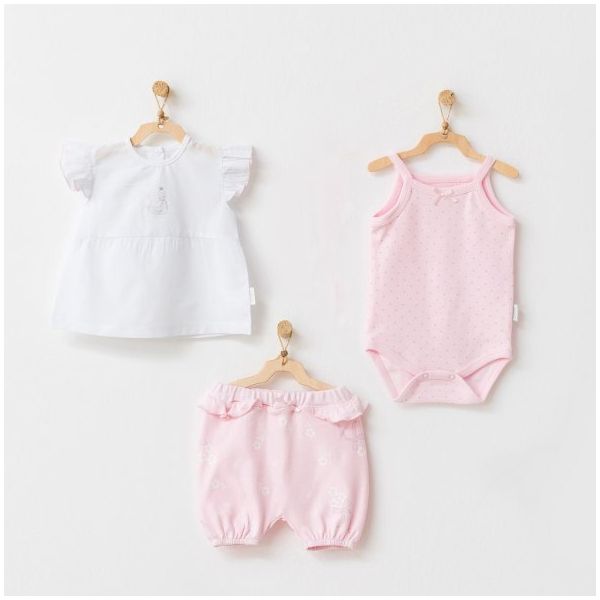 Andywawa AC21795R Milly Ballet 3'lü Bebek Takımı