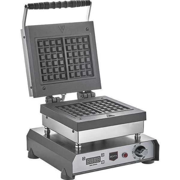 Remta W34 Değişebilir Yüzey Waffle Makinesi