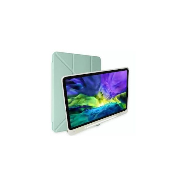 Samsung Galaxy T737 Tab S7 Fe 12.4 Kalemlikli Mars - Açık Yeşil Tablet Kılıfı
