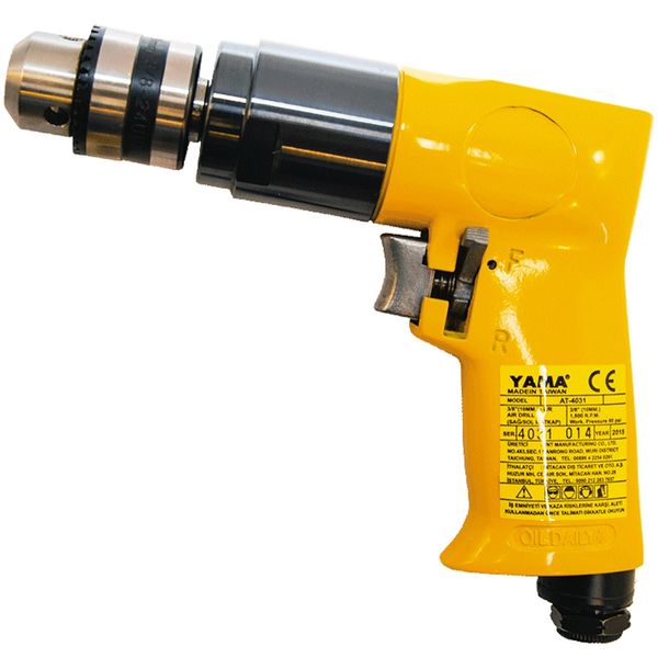 Yama AT-4031 10 mm 1800 RPM Kabzalı Havalı Matkap