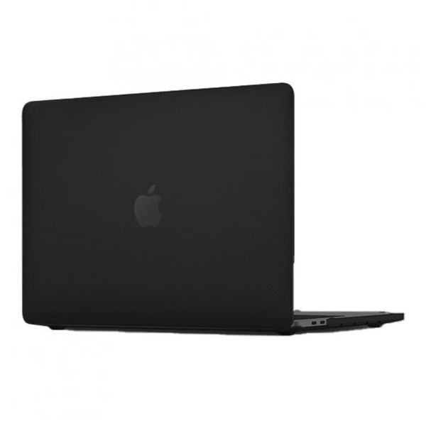 Macbook Pro 16.2 2021 Macbook Buzlu Kapak Siyah Kılıf