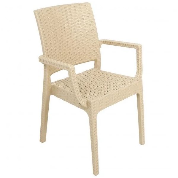 Mandella Zeus Rattan 6 Adet Çöl Beji Bahçe Sandalyesi