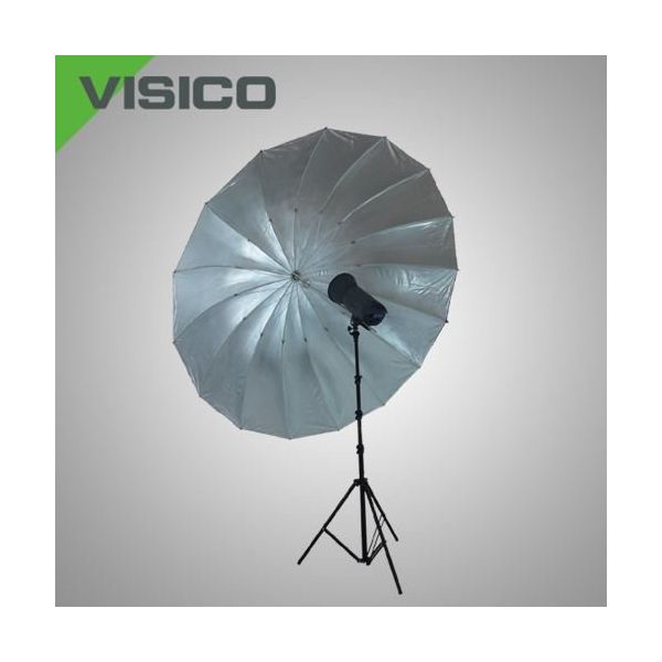 Visico AU160-B Siyah Gümüş 150 cm Reflektör Şemsiye