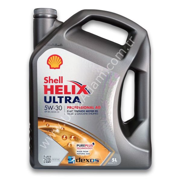 Shell Helix Ultra Professional AG 5W-30 5 L Motor Yağı